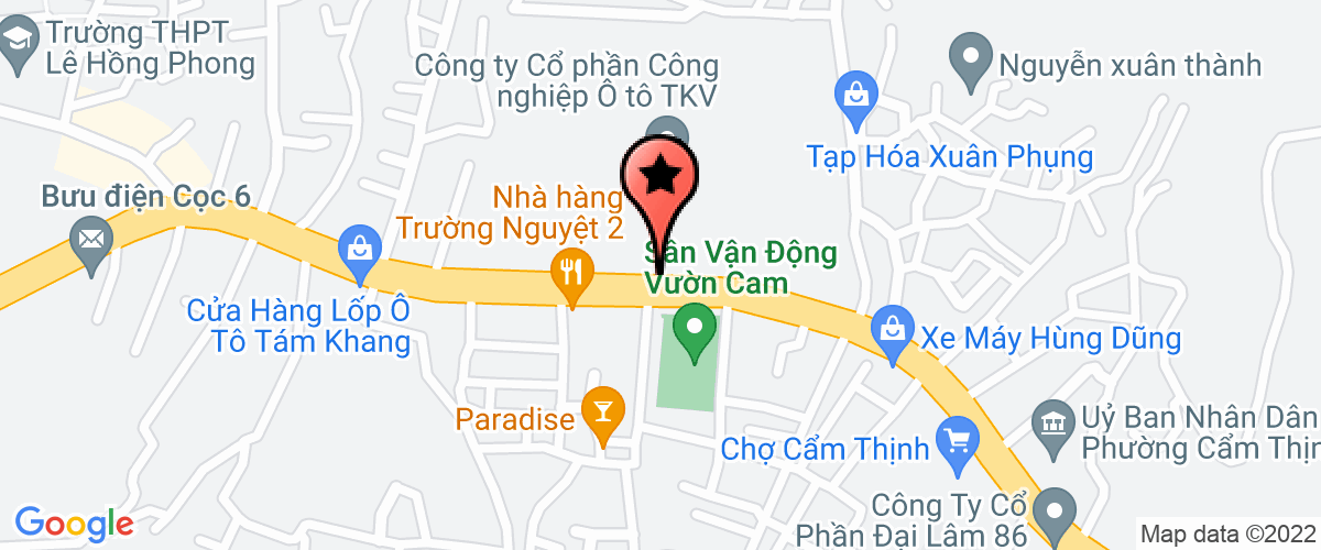 Bản đồ đến địa chỉ Chi Nhánh Công Ty TNHH Thiết Bị Và Phụ Tùng Máy Mỏ Tại Quảng Ninh