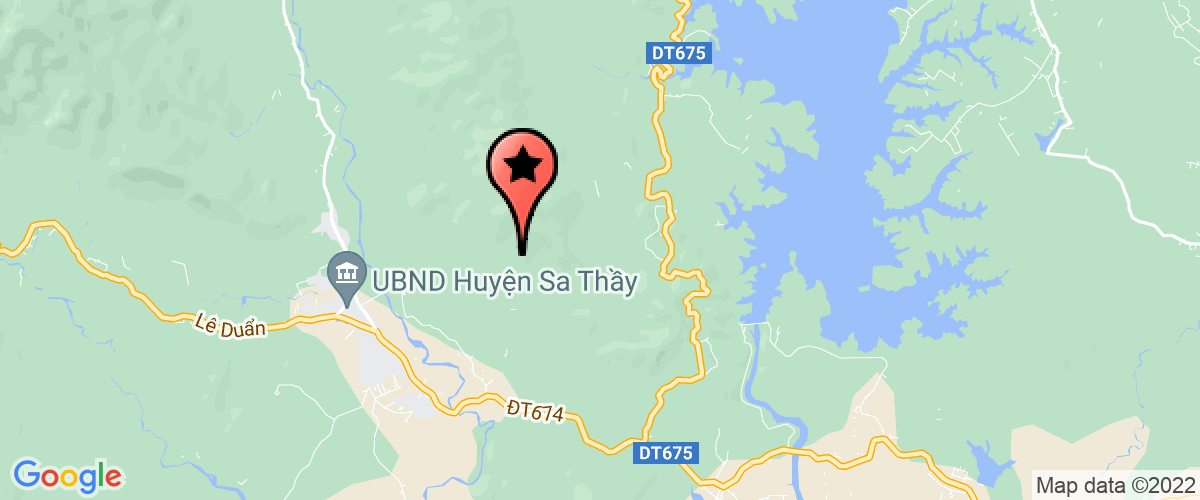 Bản đồ đến địa chỉ UBND xã Sa Nghĩa