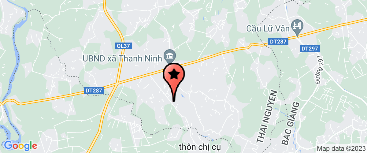 Bản đồ đến địa chỉ Hợp tác xã chế biến lâm sản Thanh Ninh