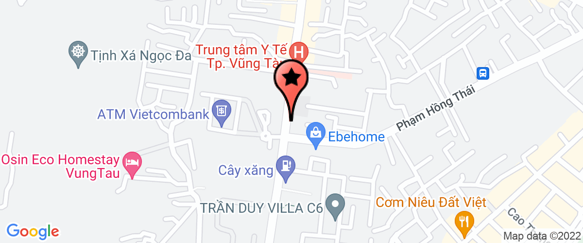Bản đồ đến địa chỉ Ngân Hàng Thương Mại Cổ Phần Đông Nam á - Chi Nhánh Vũng Tàu