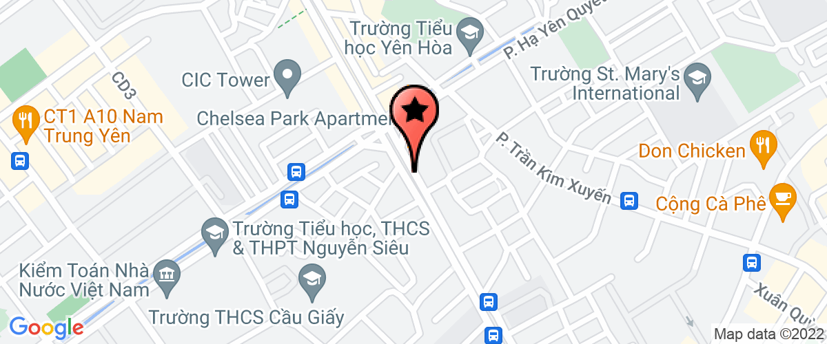 Bản đồ đến địa chỉ Công ty cổ phần quảng cáo và sản xuất quà tặng Việt