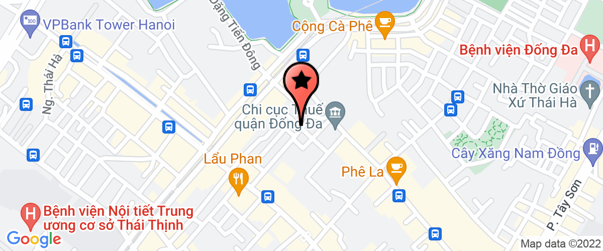Bản đồ đến địa chỉ Công Ty Cổ Phần Meditech Newlife Thái Hà