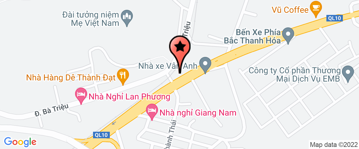Bản đồ đến địa chỉ Công Ty TNHH Vinh Chung