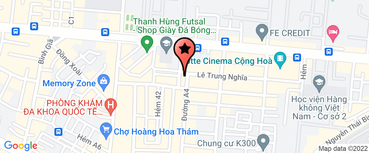 Bản đồ đến địa chỉ Công Ty TNHH Vina Talk