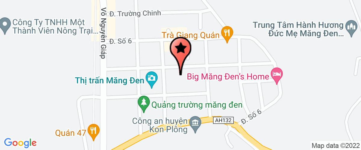 Bản đồ đến địa chỉ UBND Xã ĐăkLong