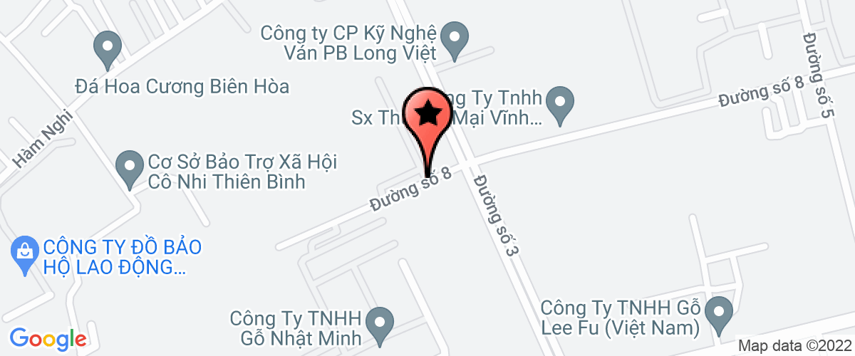 Bản đồ đến địa chỉ Công Ty Cổ Phần Kỹ Nghệ Ván Pb Long Việt