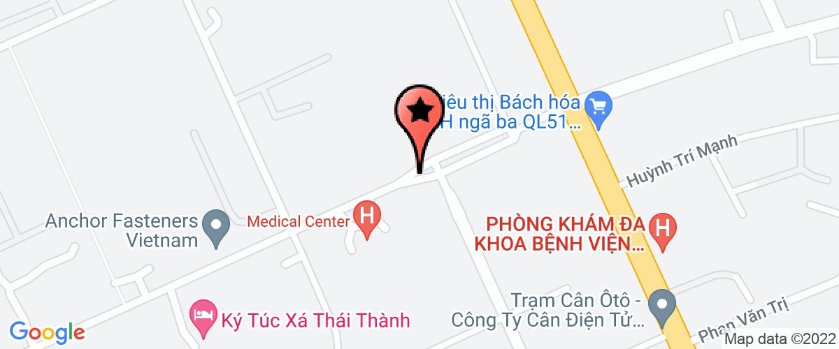 Bản đồ đến địa chỉ Công ty Trách nhiệm hữu hạn Thiết bị Y tế A & I Việt Nam