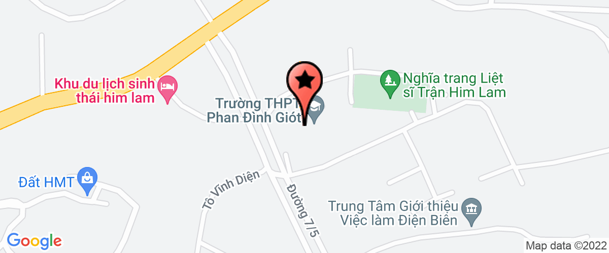 Bản đồ đến địa chỉ Công Ty TNHH Xuất Nhập Khẩu Tú Trang Điện Biên