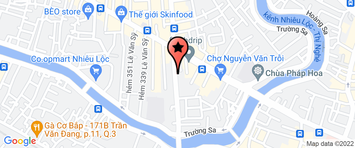 Bản đồ đến địa chỉ Công Ty TNHH Dịch Vụ Giải Trí Như Quang