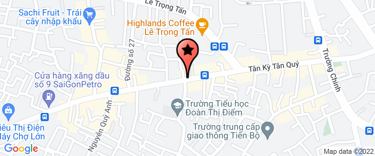 Bản đồ đến địa chỉ Công Ty TNHH Một Thành Viên Thương Mại Dịch Vụ Nguyễn Văn Lâm