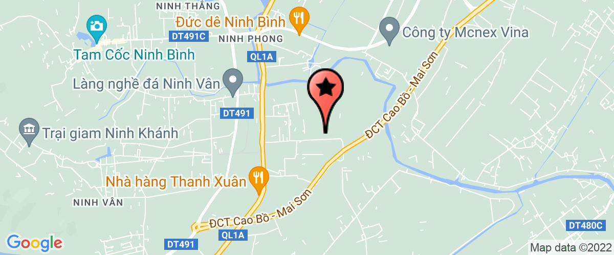 Bản đồ đến địa chỉ Trường Mầm Non Ninh An