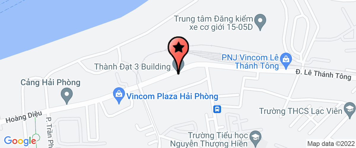 Bản đồ đến địa chỉ Công Ty TNHH Một Thành Viên Thuyền Viên Tàu Dầu Inlaco