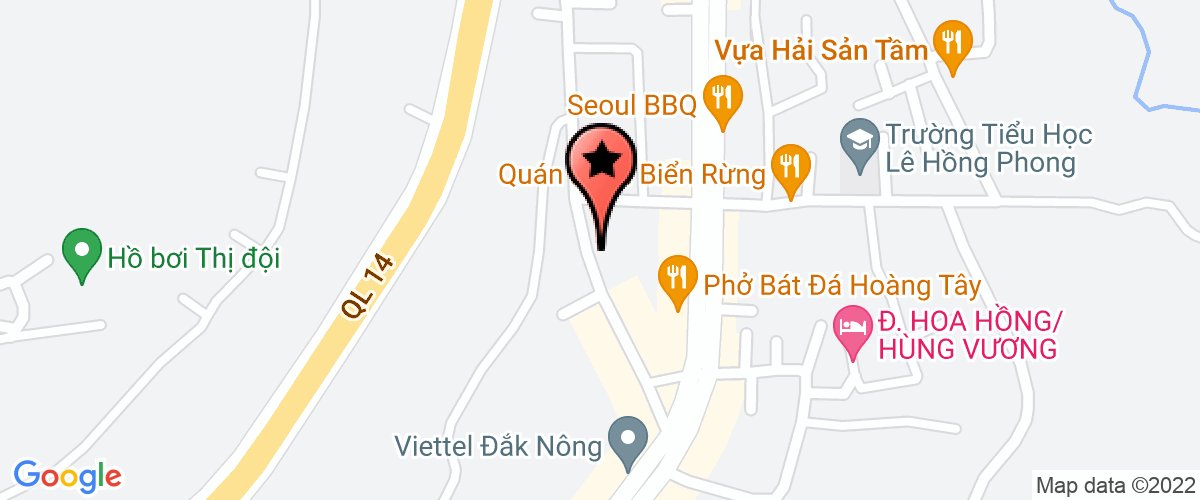 Bản đồ đến địa chỉ Công Ty TNHH Đắk Việt
