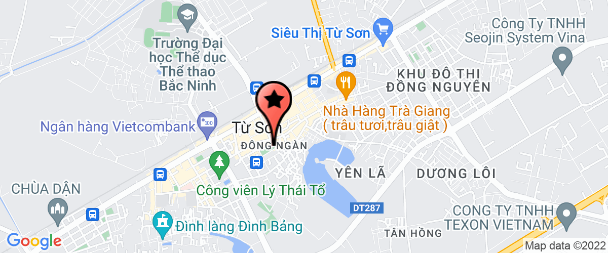 Bản đồ đến địa chỉ Phòng Tài chính Kế hoạch - TX Từ Sơn