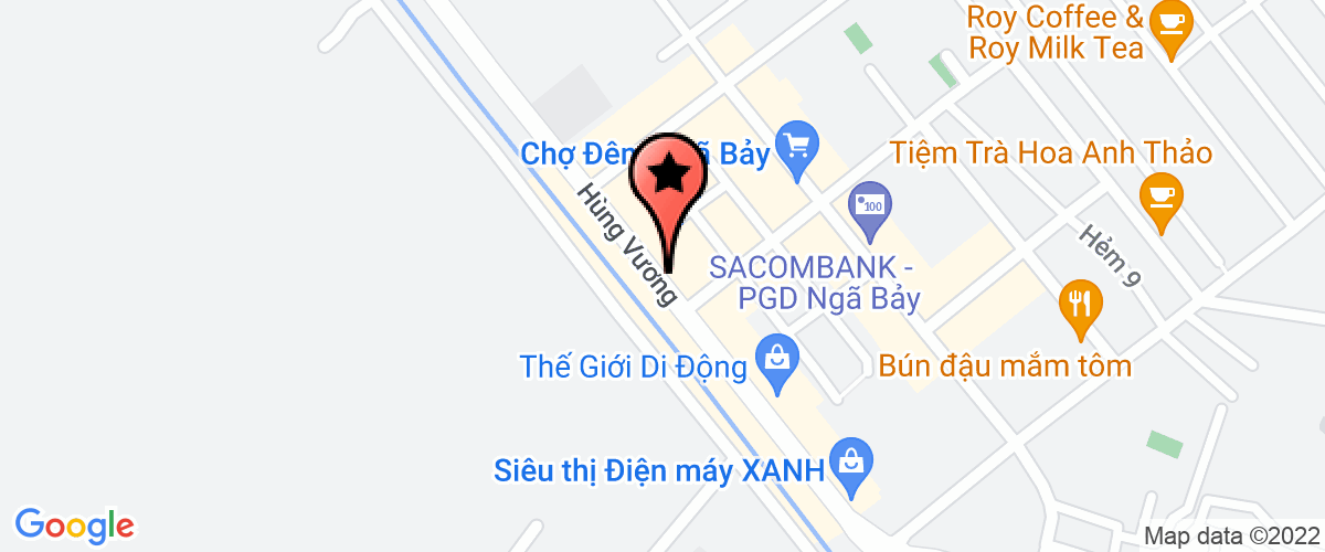 Bản đồ đến địa chỉ Ngân Hàng Thương Mại Cổ Phần Đại Chúng Việt Nam - Chi Nhánh Hậu Giang