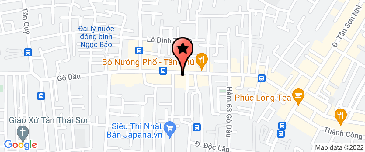Bản đồ đến địa chỉ Công Ty TNHH Thương Mại Dịch Vụ Thuận Hiệp Phát