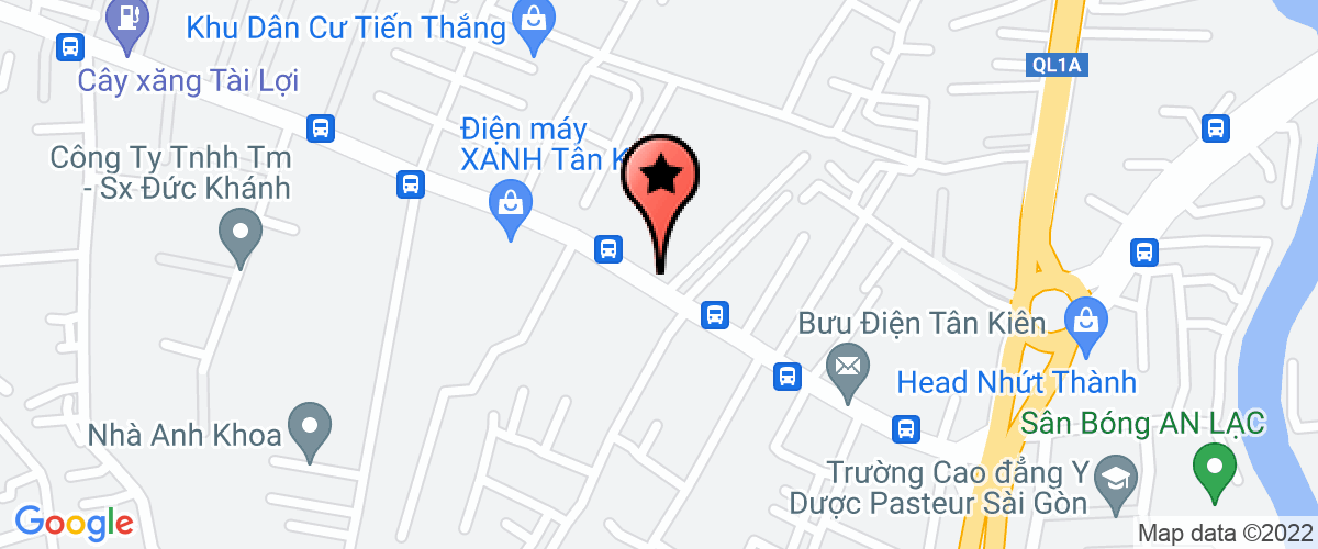 Bản đồ đến địa chỉ Công Ty TNHH Thương Mại Dịch Vụ Thể Thao Đại Phát Tài