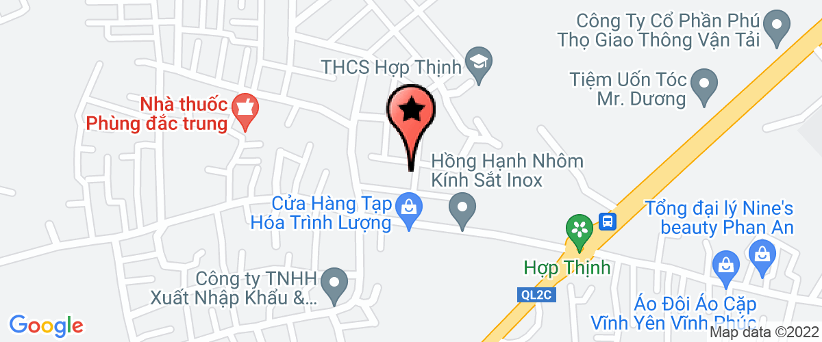 Bản đồ đến địa chỉ Công Ty Trách Nhiệm Hữu Hạn Châu Linh Việt Nam