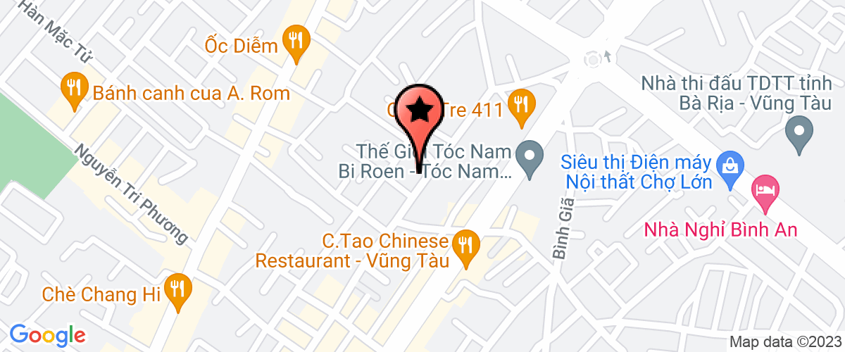 Bản đồ đến địa chỉ Công Ty TNHH Tân Long Việt Vũng Tàu