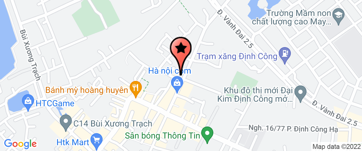 Bản đồ đến địa chỉ Công Ty TNHH Voz