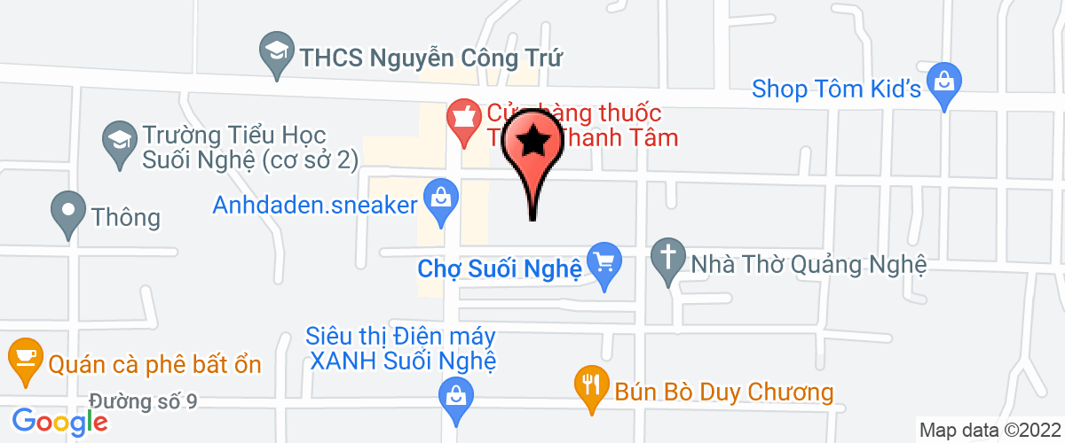 Bản đồ đến địa chỉ Công Ty Trách Nhiệm Hữu Hạn Thương Mại Và Dịch Vụ Công Nghệ Cao Nguyễn