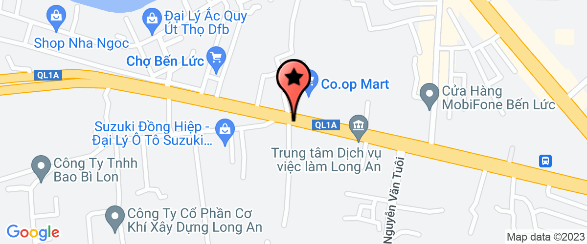 Bản đồ đến địa chỉ Công Ty TNHH Sản Xuất Thương Mại Xuất Nhập Khẩu Cửa Hùng Phát