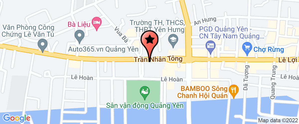 Bản đồ đến địa chỉ Công Ty TNHH 1 Thành Viên Sản Xuất  Gốm Sứ Thủy Tinh Quảng Ninh