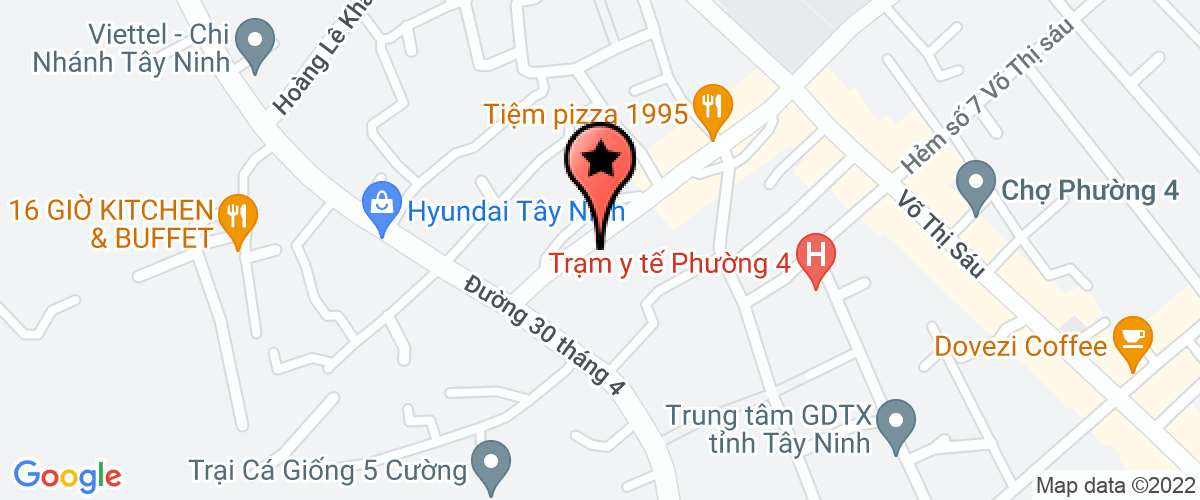 Bản đồ đến địa chỉ Công Ty TNHH MTV Garage Trương Tuấn