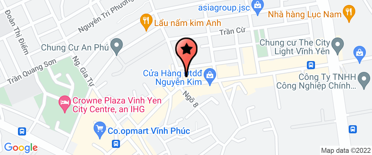 Bản đồ đến địa chỉ Công Ty TNHH Thương Mại Và Dịch Vụ Vtkn