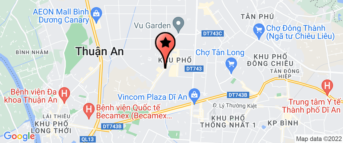 Bản đồ đến địa chỉ Công Ty TNHH Một Thành Viên Vận Tải Kim Hoa
