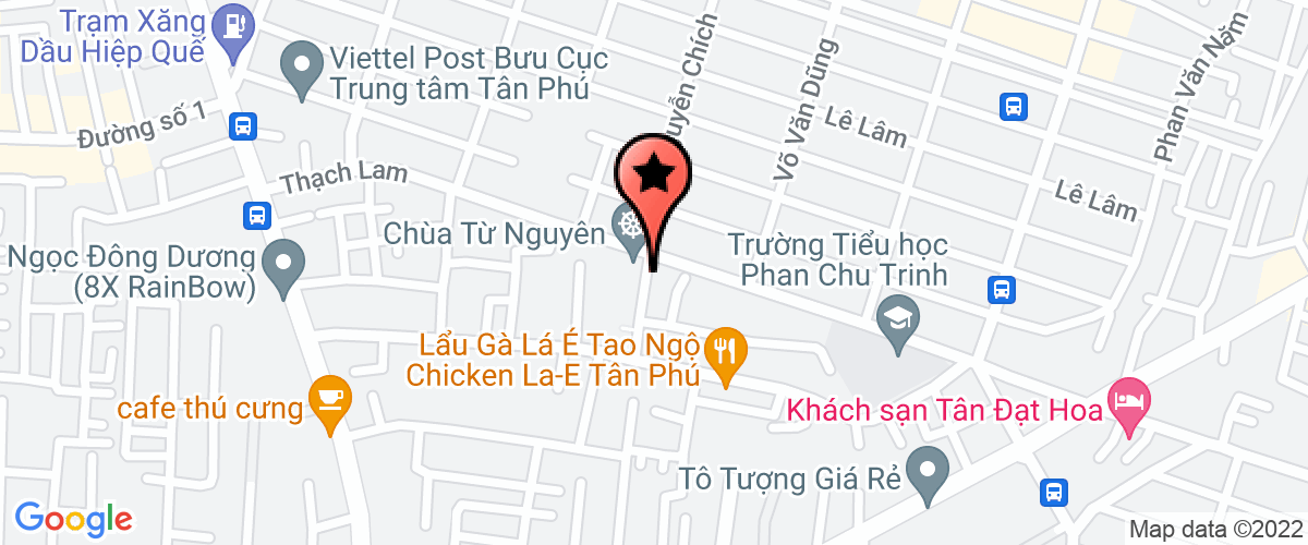 Bản đồ đến địa chỉ Công Ty TNHH In Thanh Bình An Nhơn