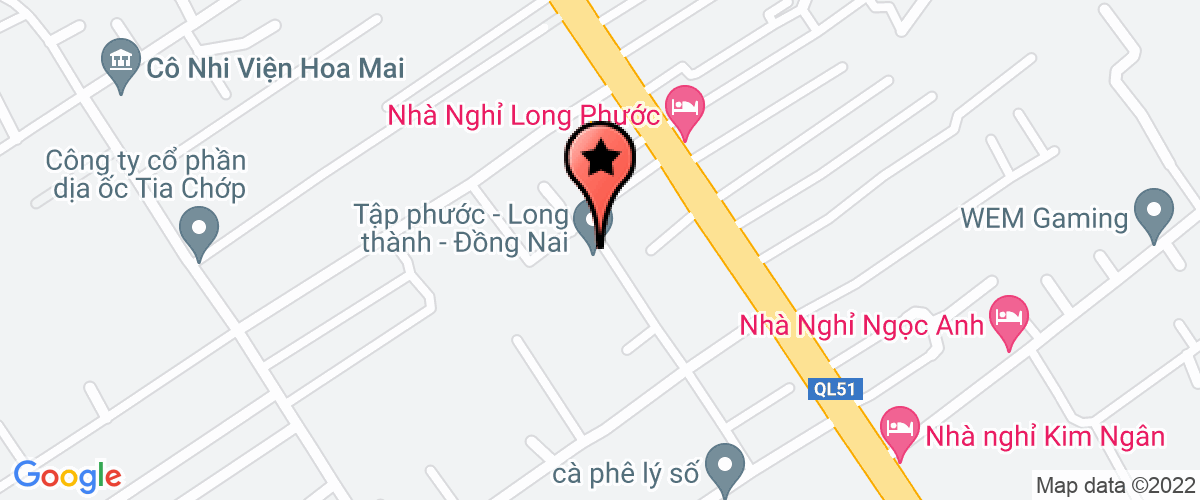 Bản đồ đến địa chỉ Công Ty TNHH Thiên Phú Long