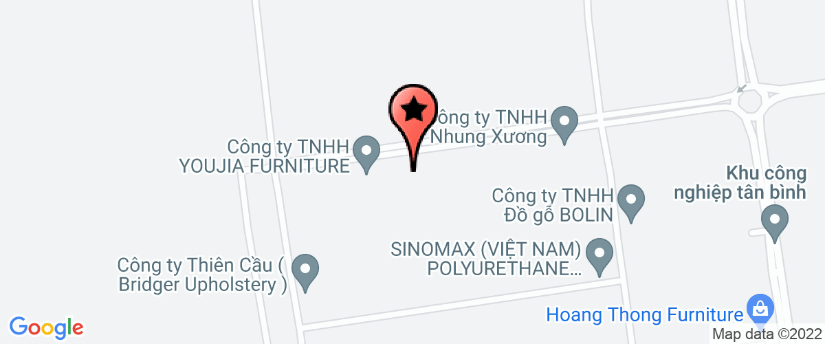 Bản đồ đến địa chỉ Công Ty TNHH Sản Xuất Hong Xin