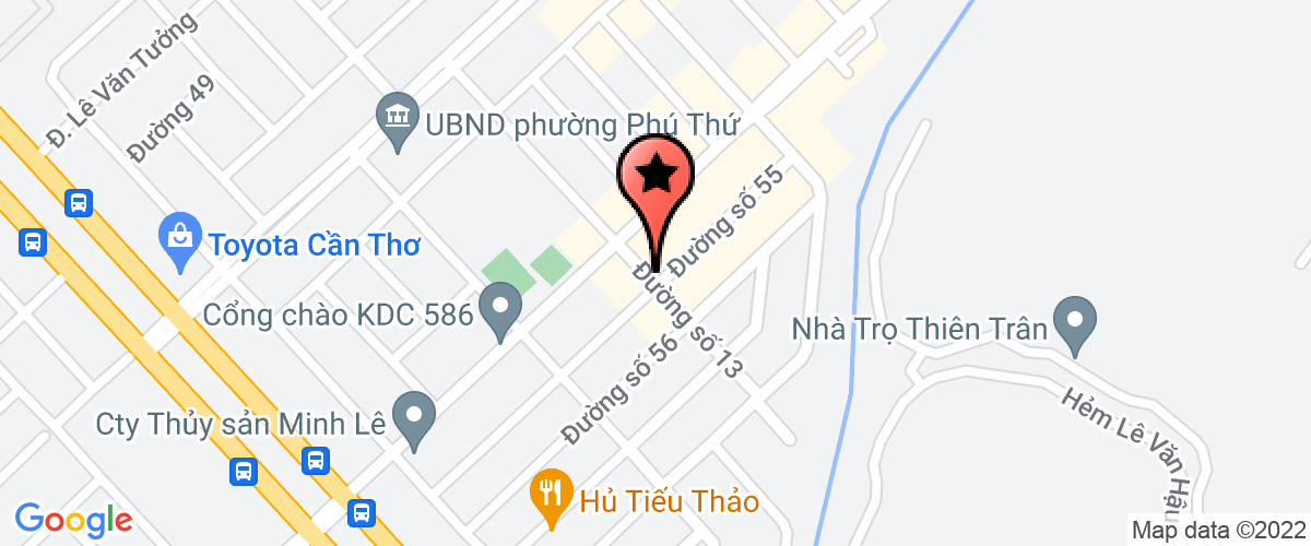 Bản đồ đến địa chỉ Công Ty TNHH Một Thành Viên Thương Mại Dịch Vụ Sản Xuất Mekong