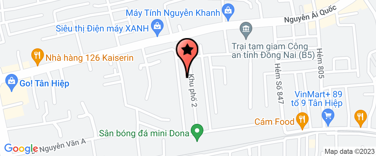 Bản đồ đến địa chỉ Công Ty TNHH Thương Mại Dịch Vụ Tô Hồng Liên