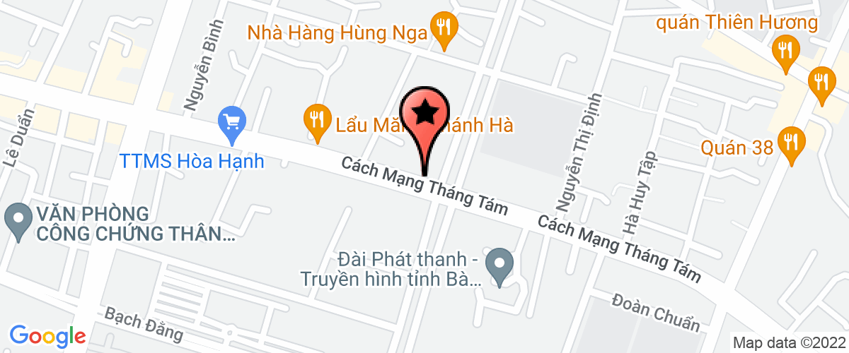 Bản đồ đến địa chỉ Công Ty Trách Nhiệm Hữu Hạn Thiết Kế Xây Dựng Phương Nam