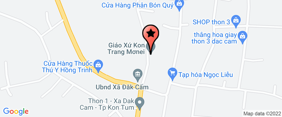 Bản đồ đến địa chỉ Công Ty TNHH Tư Vấn - Xây Dựng Nam Việt Á Kon Tum
