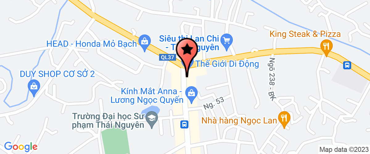 Bản đồ đến địa chỉ Công Ty TNHH Một Thành Viên Thương Mại Thái Minh