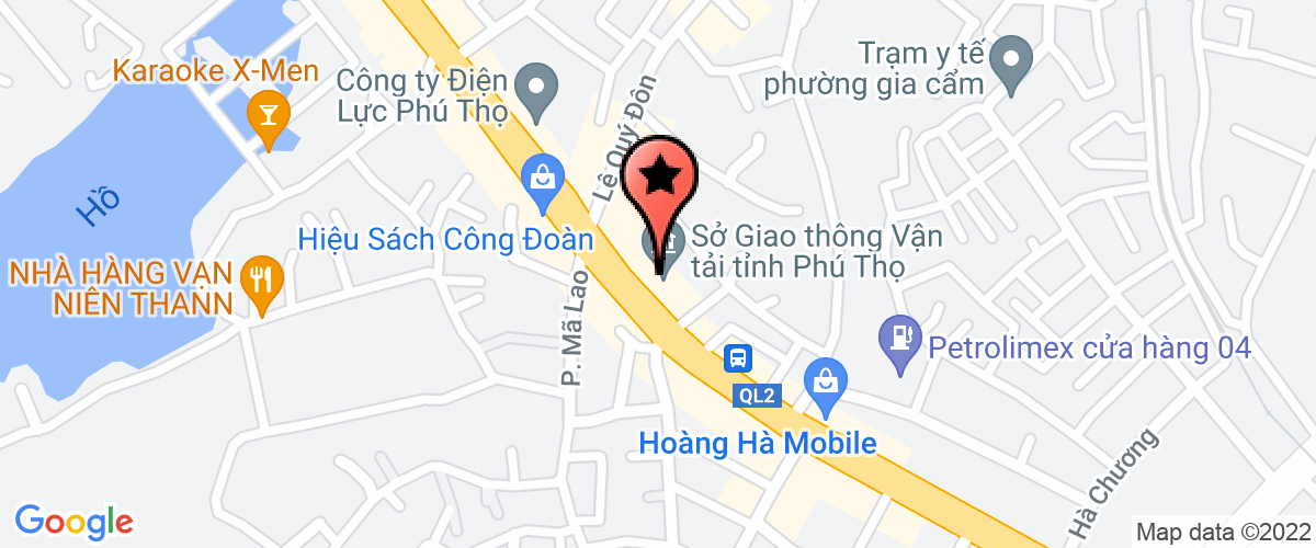 Bản đồ đến địa chỉ Quỹ bảo trì đường bộ tỉnh Phú Thọ