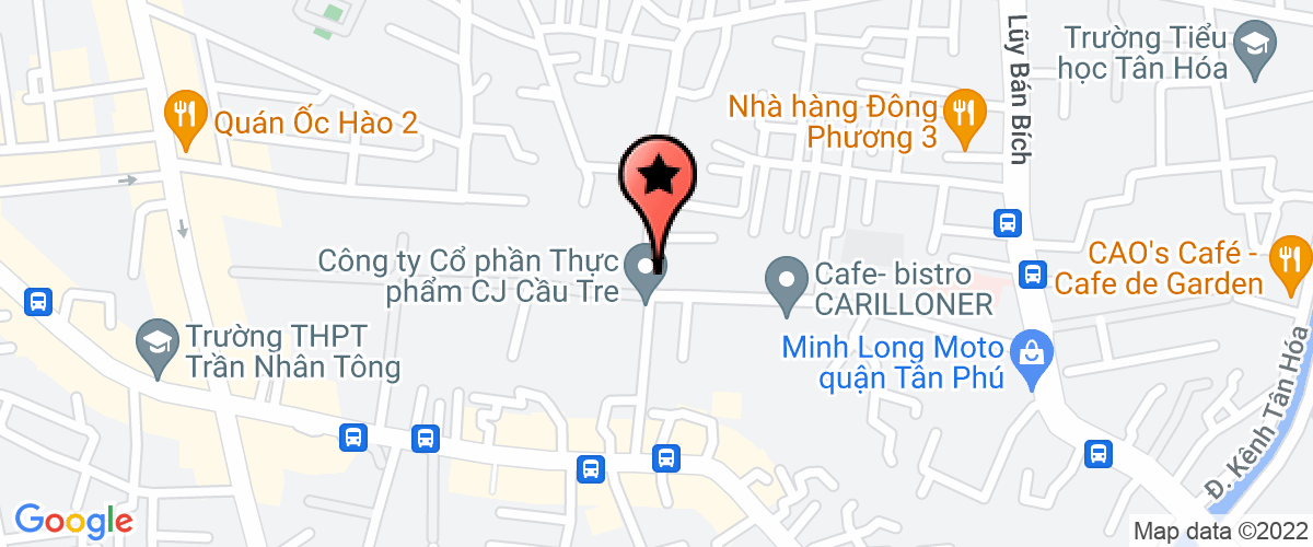 Bản đồ đến địa chỉ Công Ty TNHH Kiyomi Trần