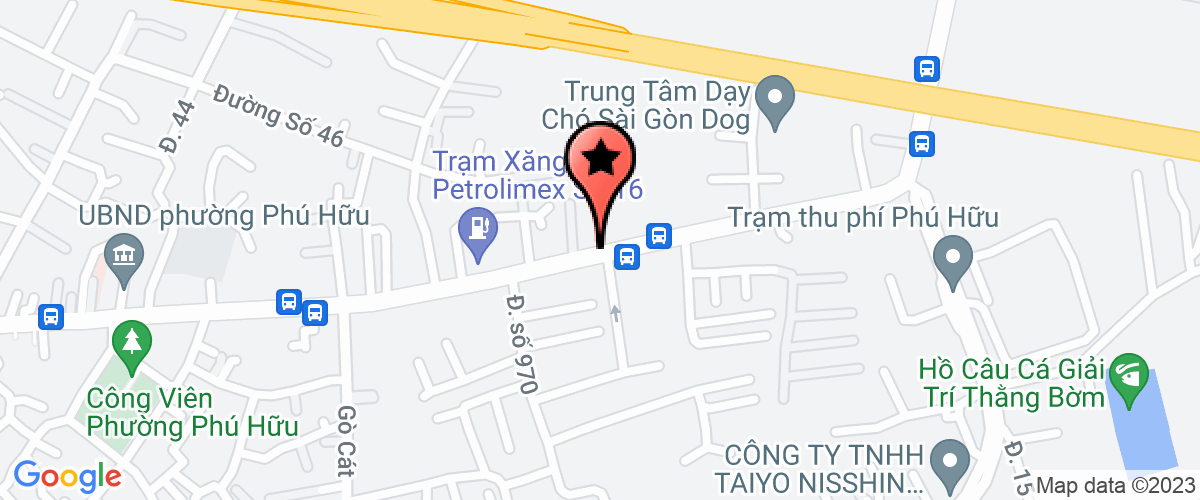 Bản đồ đến địa chỉ Công Ty TNHH Đầu Tư Dịch Vụ Thương Mại Phú Hữu