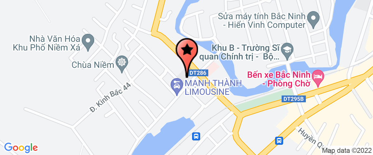 Bản đồ đến địa chỉ Công Ty TNHH MTV Gia Đình Thiên Ngân