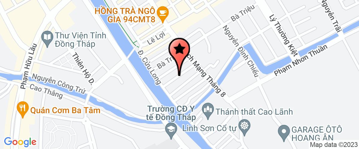 Bản đồ đến địa chỉ CTY TNHH 01 TV TM-SX Thủ Công Mỹ Nghệ Mây Sài Gòn Hương Loan