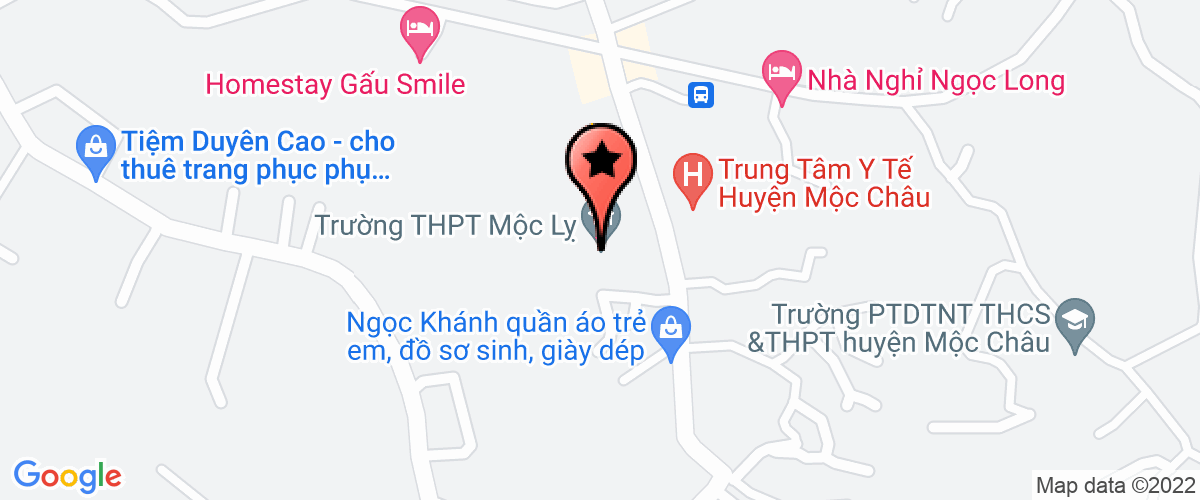 Bản đồ đến địa chỉ Trường THPT Thảo Nguyên Mộc châu