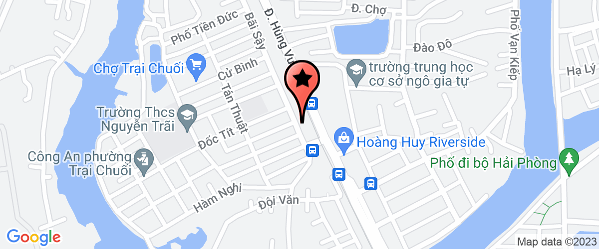 Bản đồ đến địa chỉ Công Ty Cổ Phần Thương Mại Dịch Vụ Vận Tải Xuất Nhập Khẩu Thuỷ Hải