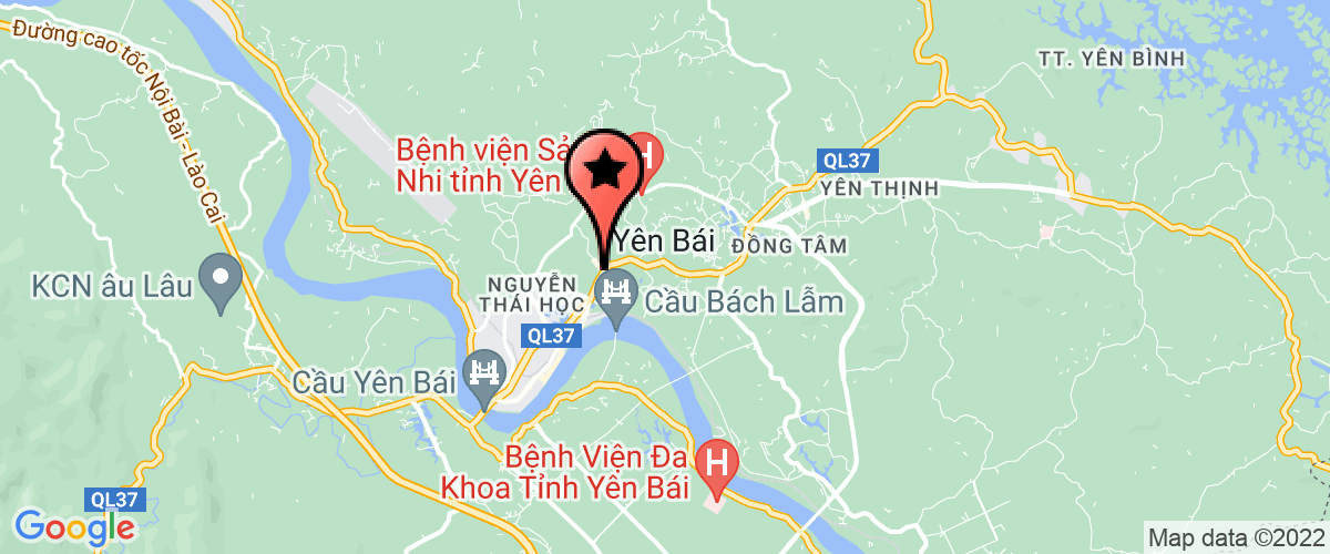 Bản đồ đến địa chỉ Công An tỉnh Yên Bái