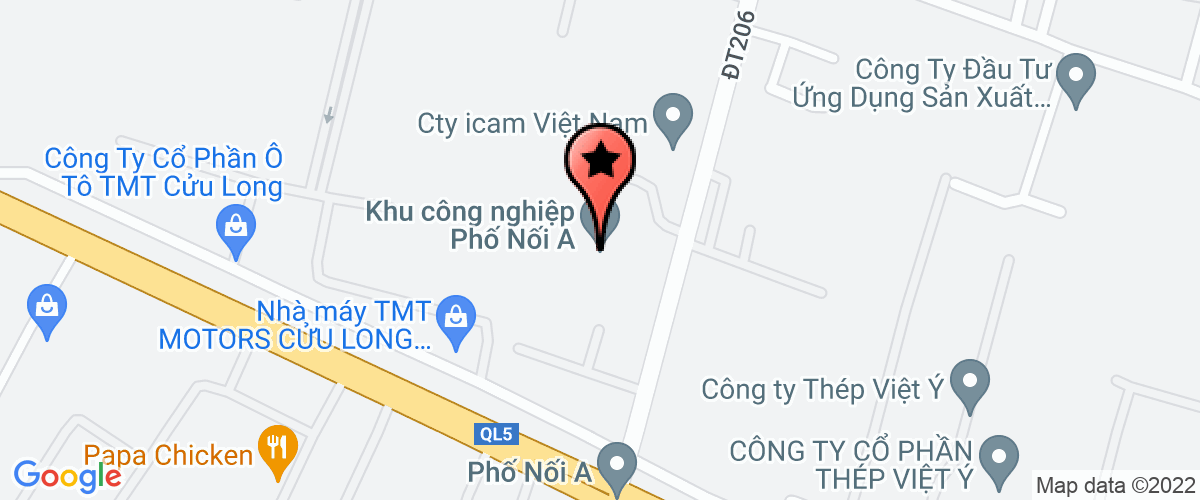 Bản đồ đến địa chỉ Công ty TNHH Miwon Farmsco Vina ( NT Nhà thầu )