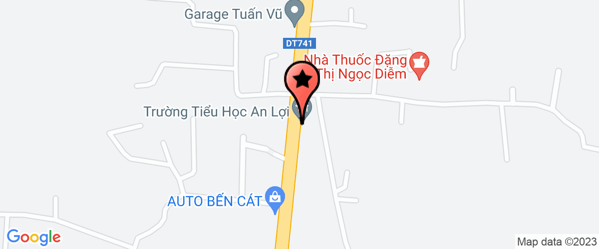 Bản đồ đến địa chỉ Công Ty TNHH Một Thành Viên Thương Mại Ngân Trọng Tín