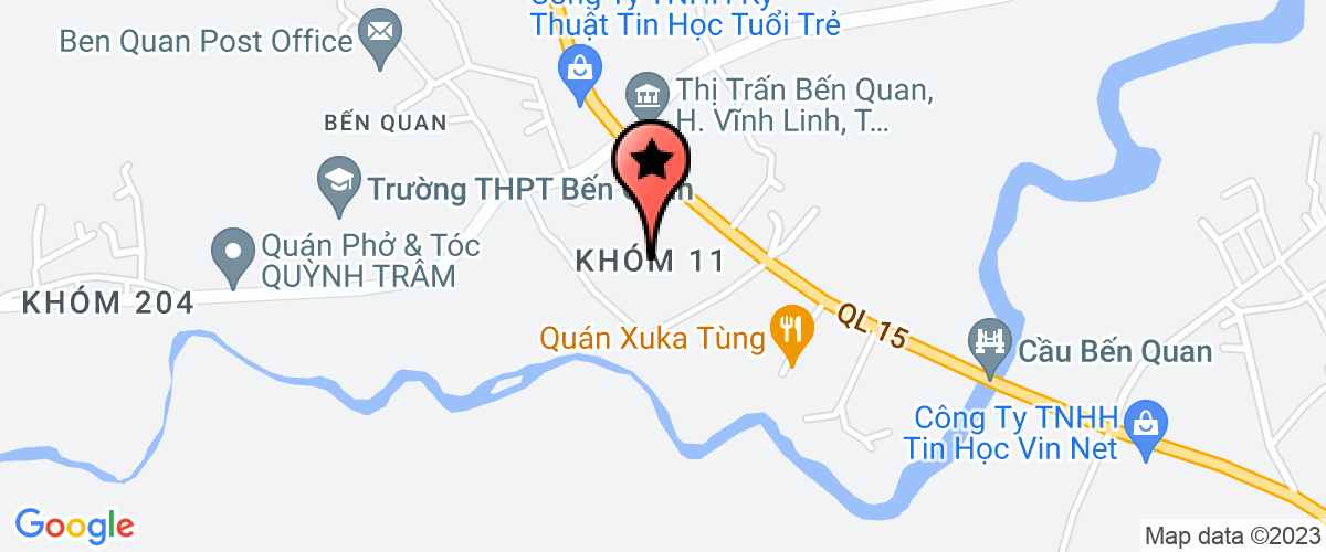 Bản đồ đến địa chỉ Công Ty TNHH Đại Hoàng Anh Bến Quan