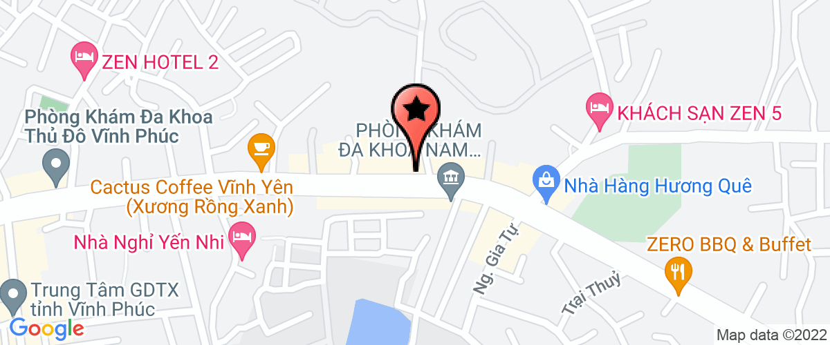Bản đồ đến địa chỉ Công Ty TNHH Linh Anh Vĩnh Phúc